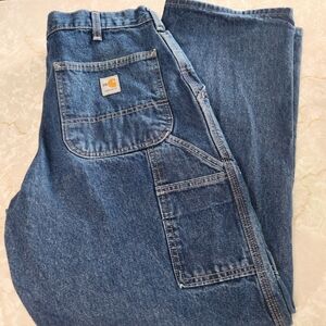 Carhartt Men's Blue Jeans FR 2112 Cat 2 Sz 34x30 Flame Resistant Pants